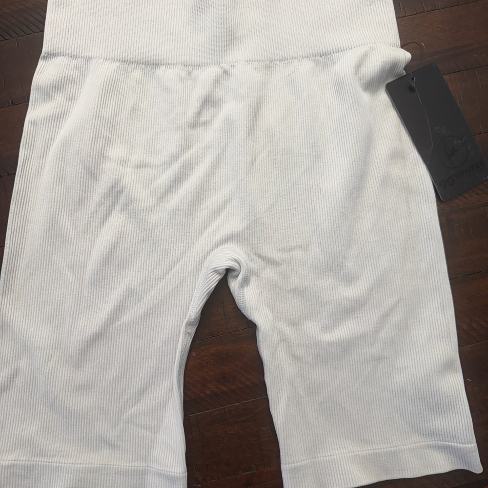 90 Degree By Reflex Ribbed White Apparel